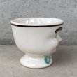 画像3: VINTAGE ANTIQUE BAILEYS SUGAR POT ヴィンテージ アンティーク ベイリーズ フェイスカップ シュガーポット / コレクタブル オブジェ ティーカップ マグカップ ノベルティ 陶器 食器 雑貨 (2) (3)