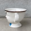 画像4: VINTAGE ANTIQUE BAILEYS CUP ヴィンテージ アンティーク ベイリーズ フェイスカップ / コレクタブル オブジェ ティーカップ マグカップ ノベルティ 陶器 食器 雑貨 (3) (4)