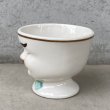 画像4: VINTAGE ANTIQUE BAILEYS SUGAR POT ヴィンテージ アンティーク ベイリーズ フェイスカップ シュガーポット / コレクタブル オブジェ ティーカップ マグカップ ノベルティ 陶器 食器 雑貨 (2) (4)