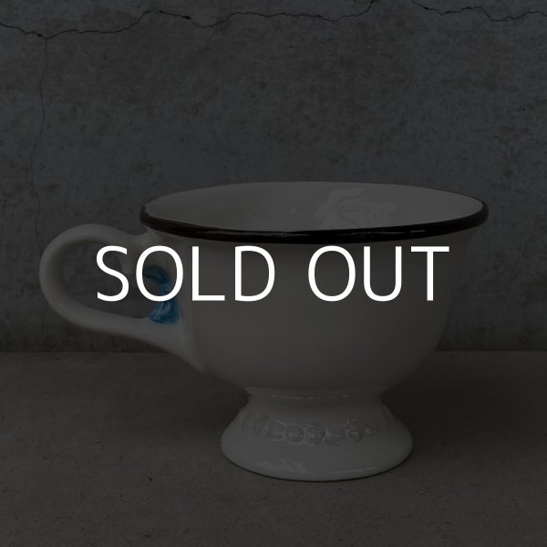 画像2: VINTAGE ANTIQUE BAILEYS CUP ヴィンテージ アンティーク ベイリーズ フェイスカップ / コレクタブル オブジェ ティーカップ マグカップ ノベルティ 女の子 陶器 食器 雑貨 (5) (2)