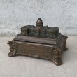 画像1: VINTAGE ANTIQUE COIN BANK THE CAPITOL WASINGTON DC ヴィンテージ アンティーク コインバンク 貯金箱 ワシントン / コレクタブル オブジェ インテリア  スーベニア 小物入れ アメリカ USA  (1)