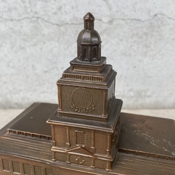 画像8: VINTAGE ANTIQUE COIN BANK THE LIVE STOCK NATIONAL BANK ヴィンテージ アンティーク コインバンク 貯金箱 / コレクタブル オブジェ インテリア ノベルティー 銀行 アメリカ USA  (8)