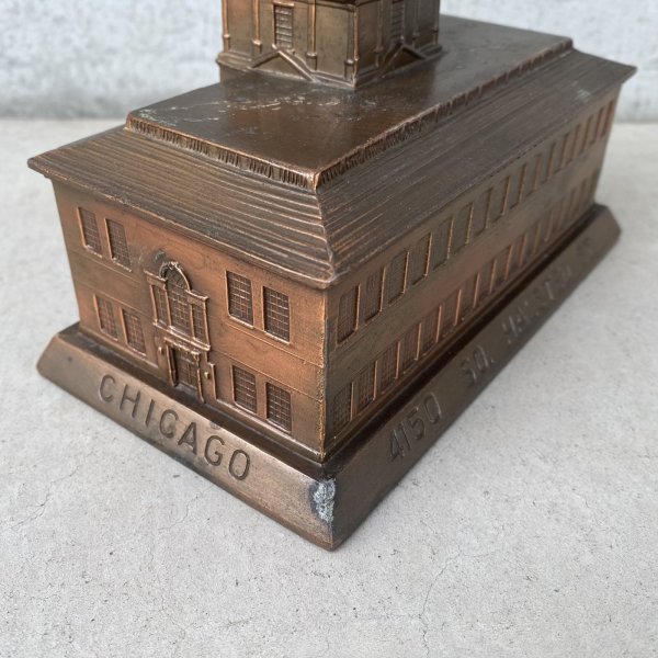 画像9: VINTAGE ANTIQUE COIN BANK THE LIVE STOCK NATIONAL BANK ヴィンテージ アンティーク コインバンク 貯金箱 / コレクタブル オブジェ インテリア ノベルティー 銀行 アメリカ USA  (9)