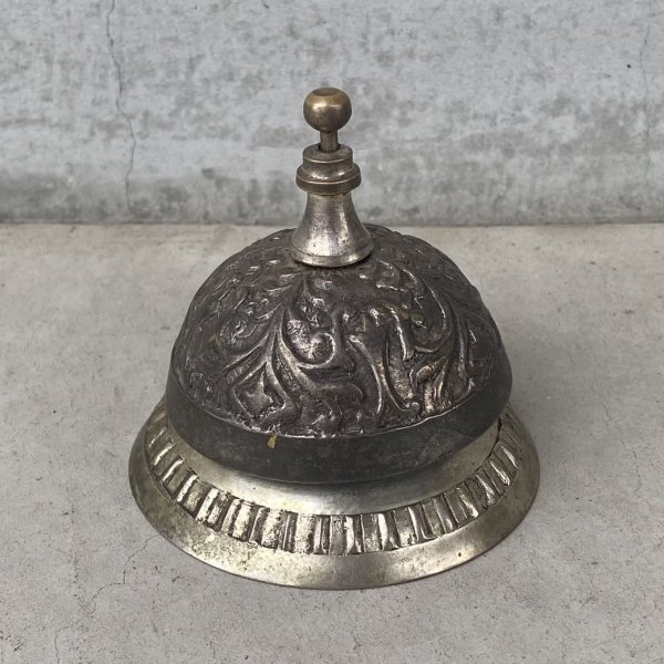 画像1: VINTAGE ANTIQUE BELL  ヴィンテージ アンティーク 呼び鈴 カウンターベル / コールベル デスクベル コレクタブル オブジェ 鈴 鐘 雑貨 小物 店舗 アメリカ (1)