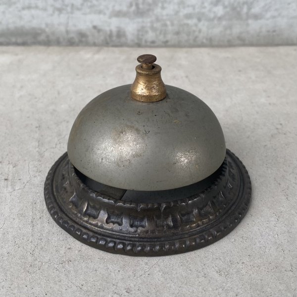 画像3: VINTAGE ANTIQUE BELL  ヴィンテージ アンティーク 呼び鈴 カウンターベル / コールベル デスクベル 卓上ベル コレクタブル オブジェ 鈴 鐘 雑貨 小物 店舗 アメリカ (2) (3)