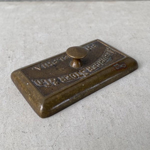 画像6: VINTAGE ANTIQUE PAPER WAIGHT ヴィンテー ジアンティーク ペーパーウェイト テイラーウェイト / コレクタブル インテリア ディスプレイ 重り 雑貨 店舗備品 フィラデルフィア アメリカ (6)