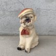 画像1: VINTAGE ANTIQUE BULLDOG CHALKWEAR ヴィンテージ アンティーク ブルドッグ チョークウェア オブジェ / コレクタブル ディスプレイ 置物 犬 アメリカ (2) (1)