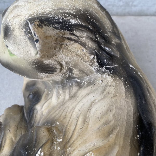 画像7: VINTAGE ANTIQUE CAT CHALKWEAR ヴィンテージ アンティーク 猫 ねこ チョークウェア オブジェ / コレクタブル ディスプレイ インテリア  置物 動物 アメリカ (2) (7)