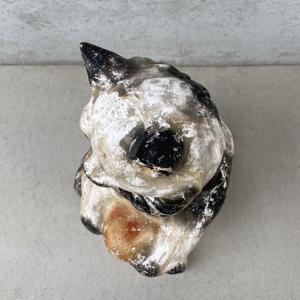 画像5: VINTAGE ANTIQUE CHALKWEAR CAT ヴィンテージ アンティーク チョークウェア 猫 ねこ オブジェ / コレクタブル ディスプレイ インテリア 置物 動物 アメリカ (1) (5)