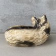 画像2: VINTAGE ANTIQUE CAT CHALKWEAR ヴィンテージ アンティーク 猫 ねこ チョークウェア オブジェ / コレクタブル ディスプレイ インテリア  置物 動物 アメリカ (2) (2)