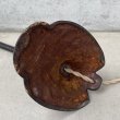 画像9: VINTAGE ANTIQUE DESKLAMP JAPANNED HUBBELL GE ヴィンテージ アンティーク デスクランプ スタンドライト ジャパンド ジャパンカラー 卓上ライト 照明 / ミルクガラスシェード グースネック コレクタブル 店舗什器 アメリカ (9)