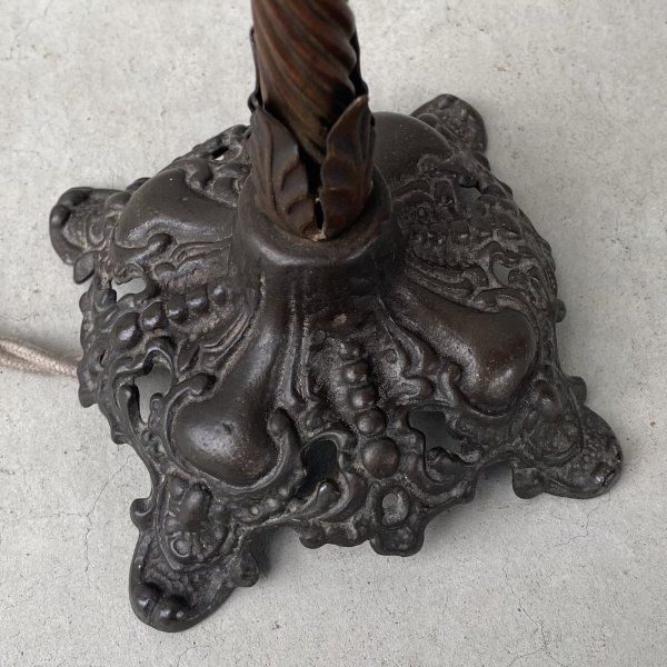画像7: VINTAGE ANTIQUE DESKLAMP ヴィンテージ アンティーク デスクランプ スタンドライト 卓上ライト 照明 / テーブルランプ ろうそく型 キャンドル 店舗什器 アメリカ (7)