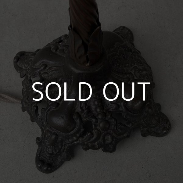 画像7: VINTAGE ANTIQUE DESKLAMP ヴィンテージ アンティーク デスクランプ スタンドライト 卓上ライト 照明 / テーブルランプ ろうそく型 キャンドル 店舗什器 アメリカ (7)