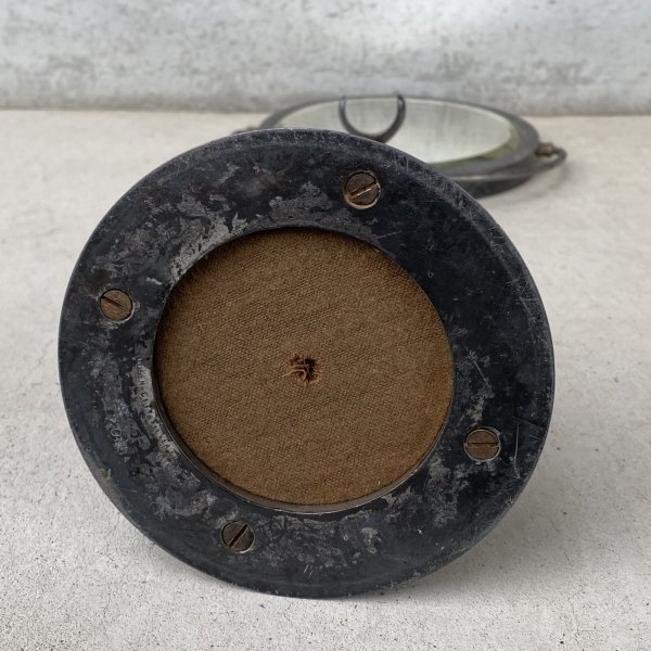 画像9: VINTAGE ANTIQUE MIRROR ヴィンテージ アンティーク スタンドミラー 鏡 / 卓上ミラー シェービングミラー インテリア ディスプレイ ウッド 木製 雑貨 店舗什器 化粧 アメリカ (3) (9)