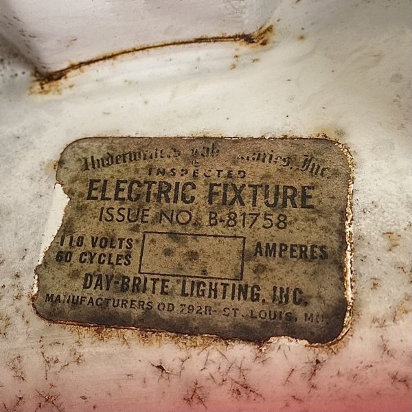 画像9: VINTAGE ANIQUE EXIT SIGN ヴィンテージ アンティーク 看板 電光看板 出口 / ライトサイン サインランプ 電飾看板 非常口 ガレージ 店舗什器 アメリカ (9)