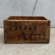 画像3: VINTAGE ANTIQUE WOOD CRATE WOODEN BOX BON AMI ヴィンテージ アンティーク ウッドボックス 木箱 / コレクタブル 収納 ケース ガレージ ガーデニング 店舗什器 アメリカ USA   (3)