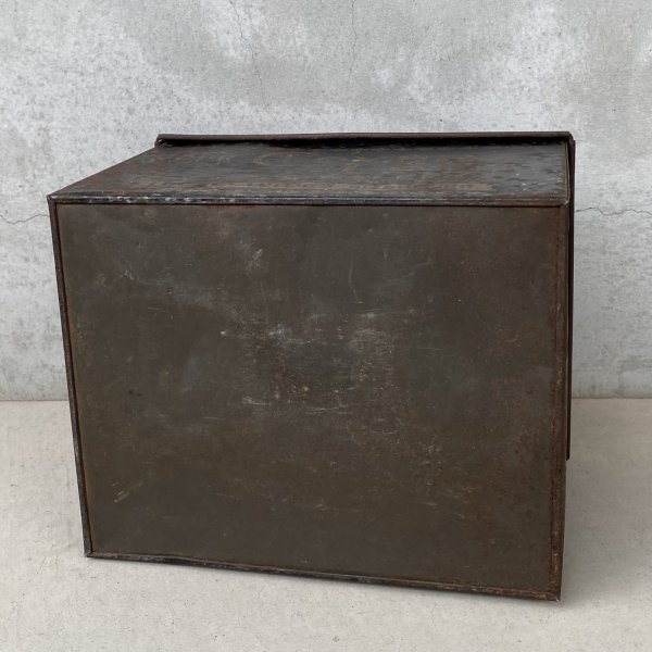 画像7: VINTAGE ANTIQUE LOOSE WILES BICUIT CO. TIN CAN ヴィンテージ アンティーク ビスケット ティン 缶  箱 ボックス / アドバタイジング  ブリキ 小物入れ 収納 雑貨 企業物 アメリカ (7)