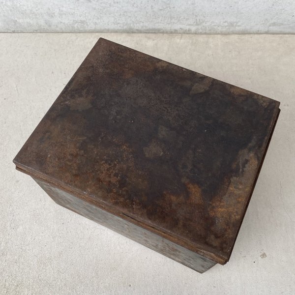 画像6: VINTAGE ANTIQUE LOOSE WILES BICUIT CO. TIN CAN ヴィンテージ アンティーク ビスケット ティン 缶  箱 ボックス / アドバタイジング  ブリキ 小物入れ 収納 雑貨 企業物 アメリカ (6)