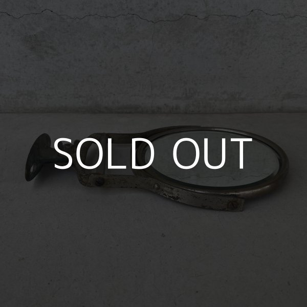 画像3: VINTAGE ANTIQUE WALL MIRROR ヴィンテージ アンティーク ウォールミラー 壁掛けミラー 鏡 / ラウンドミラー ウォールインテリア 店舗什器 アメリカ (3)