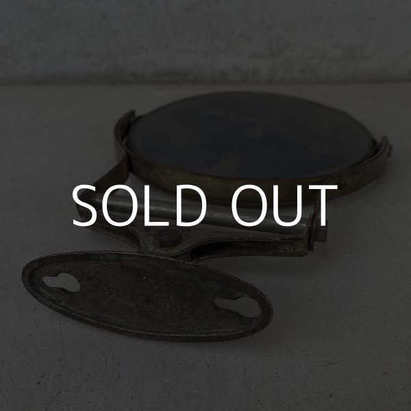 画像4: VINTAGE ANTIQUE WALL MIRROR ヴィンテージ アンティーク ウォールミラー 壁掛けミラー 鏡 / ラウンドミラー ウォールインテリア 店舗什器 アメリカ (4)