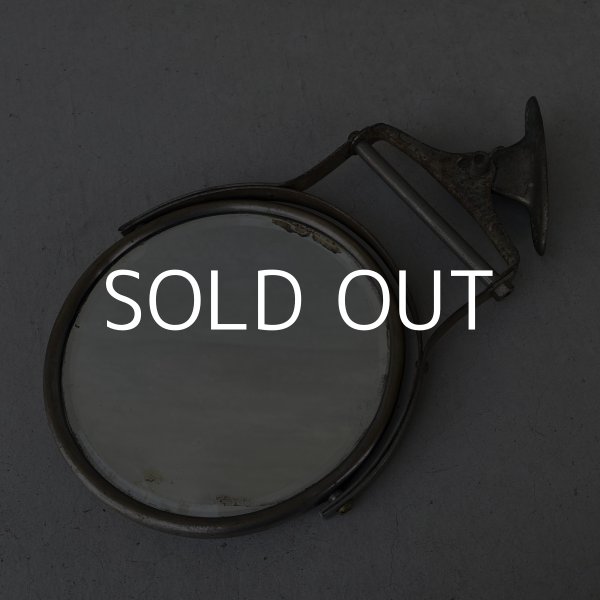 画像5: VINTAGE ANTIQUE WALL MIRROR ヴィンテージ アンティーク ウォールミラー 壁掛けミラー 鏡 / ラウンドミラー ウォールインテリア 店舗什器 アメリカ (5)