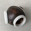 画像1: VINTAGE ANTIQUE BENJAMIN SOCKET ヴィンテージ アンティーク ベンジャミンソケット / ランプ ライト 2灯 コレクタブル 照明 店舗什器 アメリカ USA (4) (1)