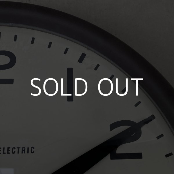 画像9: VINTAGE ANTIQUE GENERAL ELECTRIC WALL CLOCK GE ヴィンテージ アンティーク ウォールクロック ゼネラルエレクトリック 壁掛け時計 / スクールクロック ベークライト ブラウン 茶色 店舗什器 アメリカ (1) (9)