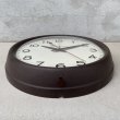 画像3: VINTAGE ANTIQUE GENERAL ELECTRIC WALL CLOCK GE ヴィンテージ アンティーク ウォールクロック ゼネラルエレクトリック 壁掛け時計 / スクールクロック ベークライト ブラウン 茶色 店舗什器 アメリカ (1) (3)