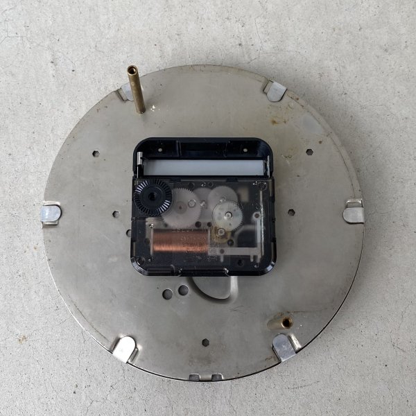 画像9: VINTAGE ANTIQUE WALL CLOCK  TELECHRON KITCHEN CLOCK ヴィンテージ アンティーク テレクロン ウォールクロック 壁掛け時計 キッチンクロック / インテリア ミッドセンチュリー アイボリー 店舗什器 アメリカ USA (9)