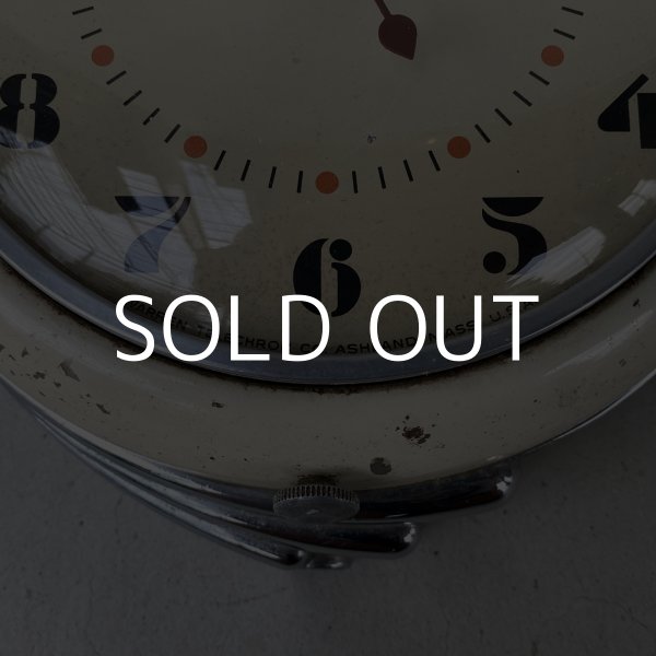 画像8: VINTAGE ANTIQUE WALL CLOCK  TELECHRON KITCHEN CLOCK ヴィンテージ アンティーク テレクロン ウォールクロック 壁掛け時計 キッチンクロック / インテリア ミッドセンチュリー アイボリー 店舗什器 アメリカ USA (8)