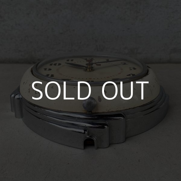 画像3: VINTAGE ANTIQUE WALL CLOCK  TELECHRON KITCHEN CLOCK ヴィンテージ アンティーク テレクロン ウォールクロック 壁掛け時計 キッチンクロック / インテリア ミッドセンチュリー アイボリー 店舗什器 アメリカ USA (3)