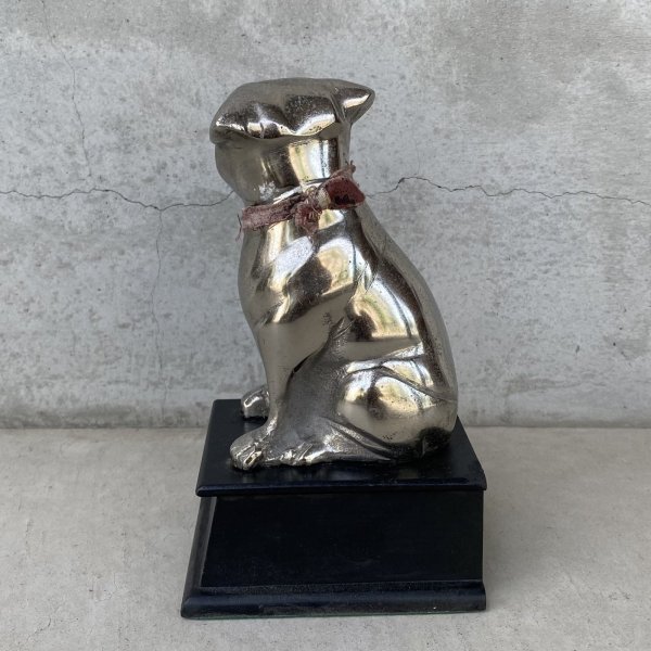 画像4: VINTAGE ANTIQUE BULLDOG FIGURE ヴィンテージ アンティーク ブルドッグ オブジェ 置物 / コレクタブル ディスプレイ インテリア 犬 動物 アメリカ (4)