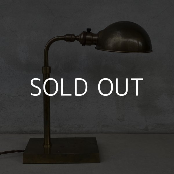 画像4: VINTAGE ANTIQUE DESKLAMP ヴィンテージ アンティーク デスクランプ スタンドライト 照明 / 卓上照明 テーブルランプ コレクタブル 店舗什器 アメリカ (4)