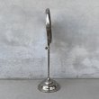 画像3: VINTAGE ANTIQUE MIRROR ヴィンテージ アンティーク スタンドミラー 鏡 / 卓上ミラー シェービングミラー ラウンド インテリア 化粧 店舗什器 アメリカ USA (4) (3)
