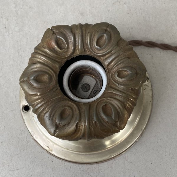 画像8: VINTAGE ANTIQUE LIGHTING ヴィンテージ アンティーク  シーリングライト 天井照明  / ライト ランプ インテリア 電気 ショップ 店舗什器 E26 アメリカ (8)