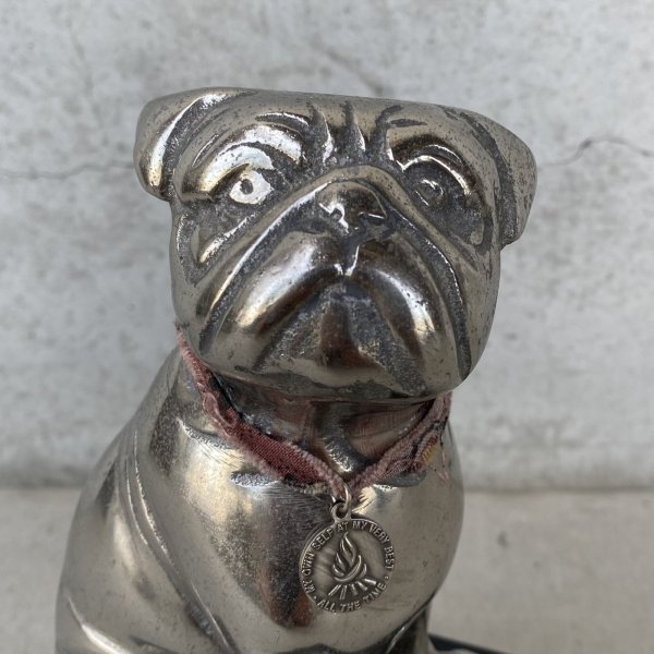 画像7: VINTAGE ANTIQUE BULLDOG FIGURE ヴィンテージ アンティーク ブルドッグ オブジェ 置物 / コレクタブル ディスプレイ インテリア 犬 動物 アメリカ (7)