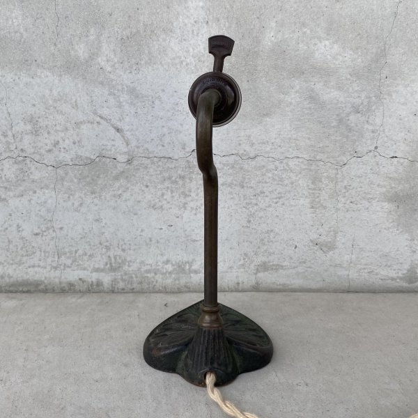 画像2: VINTAGE ANTIQUE DESKLAMP ヴィンテージ アンティーク デスクランプ スタンドライト  卓上ライト 照明 / テーブルランプ コレクタブル 店舗什器 E26 アメリカ (2)