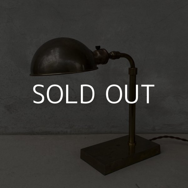 画像6: VINTAGE ANTIQUE DESKLAMP ヴィンテージ アンティーク デスクランプ スタンドライト 照明 / 卓上照明 テーブルランプ コレクタブル 店舗什器 アメリカ (6)