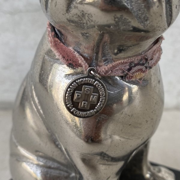 画像10: VINTAGE ANTIQUE BULLDOG FIGURE ヴィンテージ アンティーク ブルドッグ オブジェ 置物 / コレクタブル ディスプレイ インテリア 犬 動物 アメリカ (10)