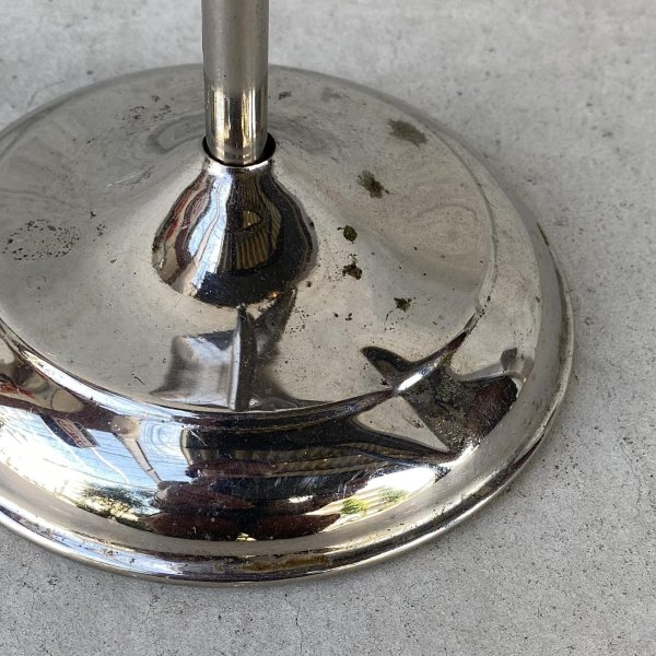 画像11: VINTAGE ANTIQUE MIRROR ヴィンテージ アンティーク スタンドミラー 鏡 / 卓上ミラー シェービングミラー ラウンド インテリア  化粧 店舗什器 アメリカ USA (5) (11)