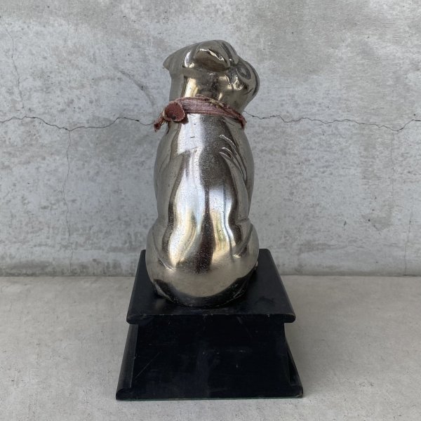 画像3: VINTAGE ANTIQUE BULLDOG FIGURE ヴィンテージ アンティーク ブルドッグ オブジェ 置物 / コレクタブル ディスプレイ インテリア 犬 動物 アメリカ (3)