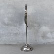 画像4: VINTAGE ANTIQUE MIRROR ヴィンテージ アンティーク スタンドミラー 鏡 / 卓上ミラー シェービングミラー ラウンド インテリア 化粧 店舗什器 アメリカ USA (4) (4)