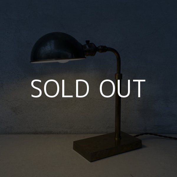 画像11: VINTAGE ANTIQUE DESKLAMP ヴィンテージ アンティーク デスクランプ スタンドライト 照明 / 卓上照明 テーブルランプ コレクタブル 店舗什器 アメリカ (11)