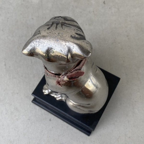 画像6: VINTAGE ANTIQUE BULLDOG FIGURE ヴィンテージ アンティーク ブルドッグ オブジェ 置物 / コレクタブル ディスプレイ インテリア 犬 動物 アメリカ (6)