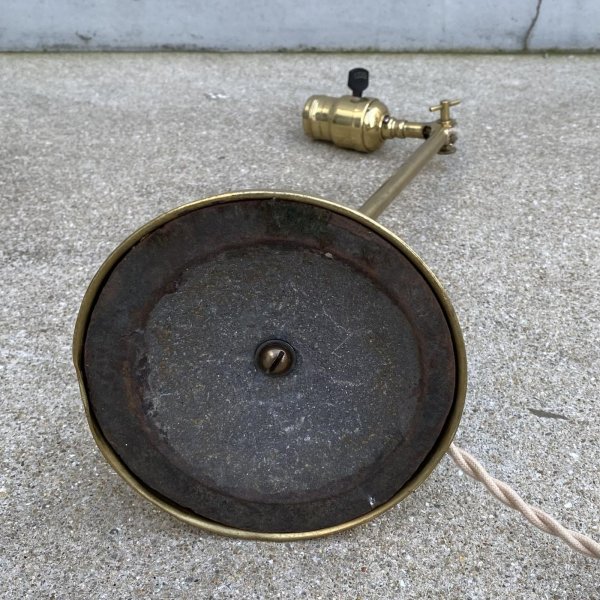 画像7: VINTAGE ANTIQUE FARIES DESKLAMP STANDLIGHT ヴィンテージ アンティーク フェアリーズ デスクライト スタンドライト 卓上照明 / コレクタブル テーブルランプ ブラス 真鍮 店舗什器 アメリカ (1)　　  (7)