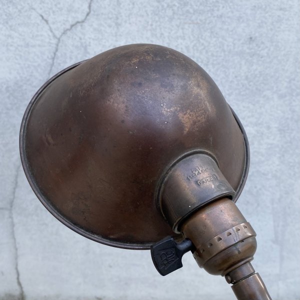 画像6: VINTAGE ANTIQUE FARIES DESK LAMP  STAND LIGHT ヴィンテージ アンティーク フェアリーズ デスクランプ デスクライト スタンドライト 卓上ライト 照明 / コレクタブル グースネック テーブルランプ 店舗什器 アメリカ (6)