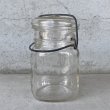 画像4: VINTAGE ANTIQUE BALL IDEAL JAR ヴィンテージ アンティーク ボール ジャー ガラス瓶 アメリカ / ワイヤー付き クリアー ディスプレイ ボトル 小物入れ 収納 店舗什器 C (4)