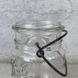 画像8: VINTAGE ANTIQUE BALL IDEAL JAR ヴィンテージ アンティーク ボール ジャー ガラス瓶 アメリカ / ワイヤー付き クリアー ディスプレイ ボトル 小物入れ 収納 店舗什器 D (8)