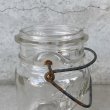 画像8: VINTAGE ANTIQUE BALL IDEAL JAR ヴィンテージ アンティーク ボール ジャー ガラス瓶 アメリカ / ワイヤー付き クリアー ディスプレイ ボトル 小物入れ 収納 店舗什器 C (8)