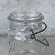 画像9: VINTAGE ANTIQUE BALL IDEAL JAR ヴィンテージ アンティーク ボール ジャー ガラス瓶 アメリカ / ワイヤー付き クリアー ディスプレイ ボトル 小物入れ 収納 店舗什器 A (9)